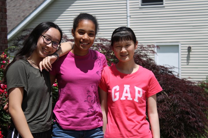 2019 Finalists Claire Jin Tori Sodeinde and Jessica Zhang