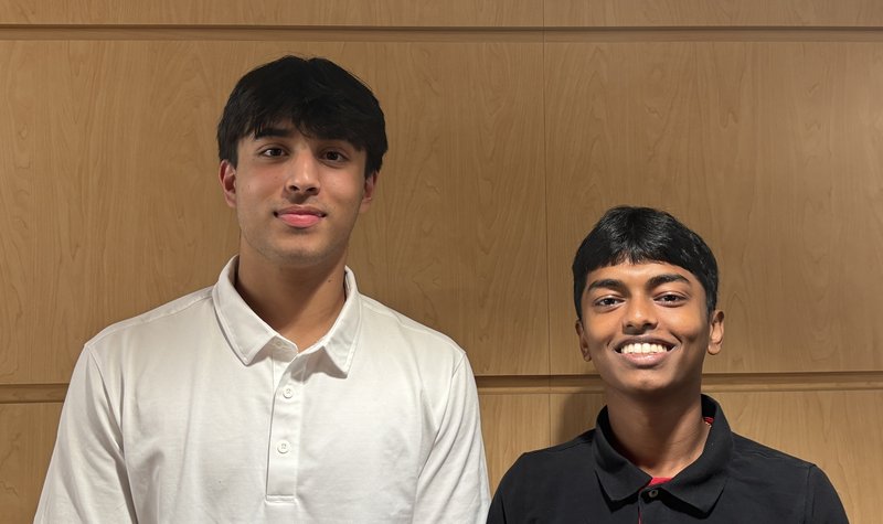 Nikhil Fernandes and Soneesh Kothagundla