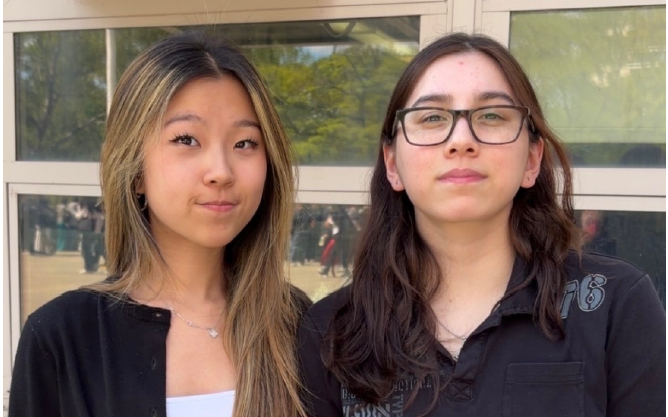 Serena Tsao and Chloe Comisarow